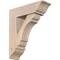 Ekena Millwork Olympic Traditional Smooth Bracket w/ Offset Brace, Douglas Fir, 7 1/2"W x 24"D x 28"H BKT0806X24X28OLY01SDF - alternate 1